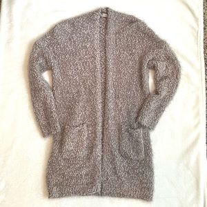 Warm fuzzy pink  - mauve tone sweater